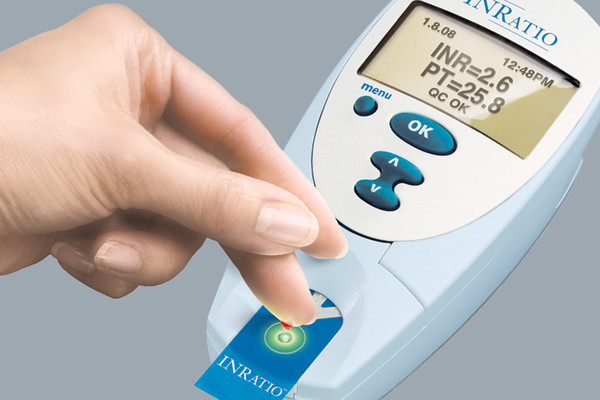 The Alere INRatio measures INR levels for those taking warfarin.